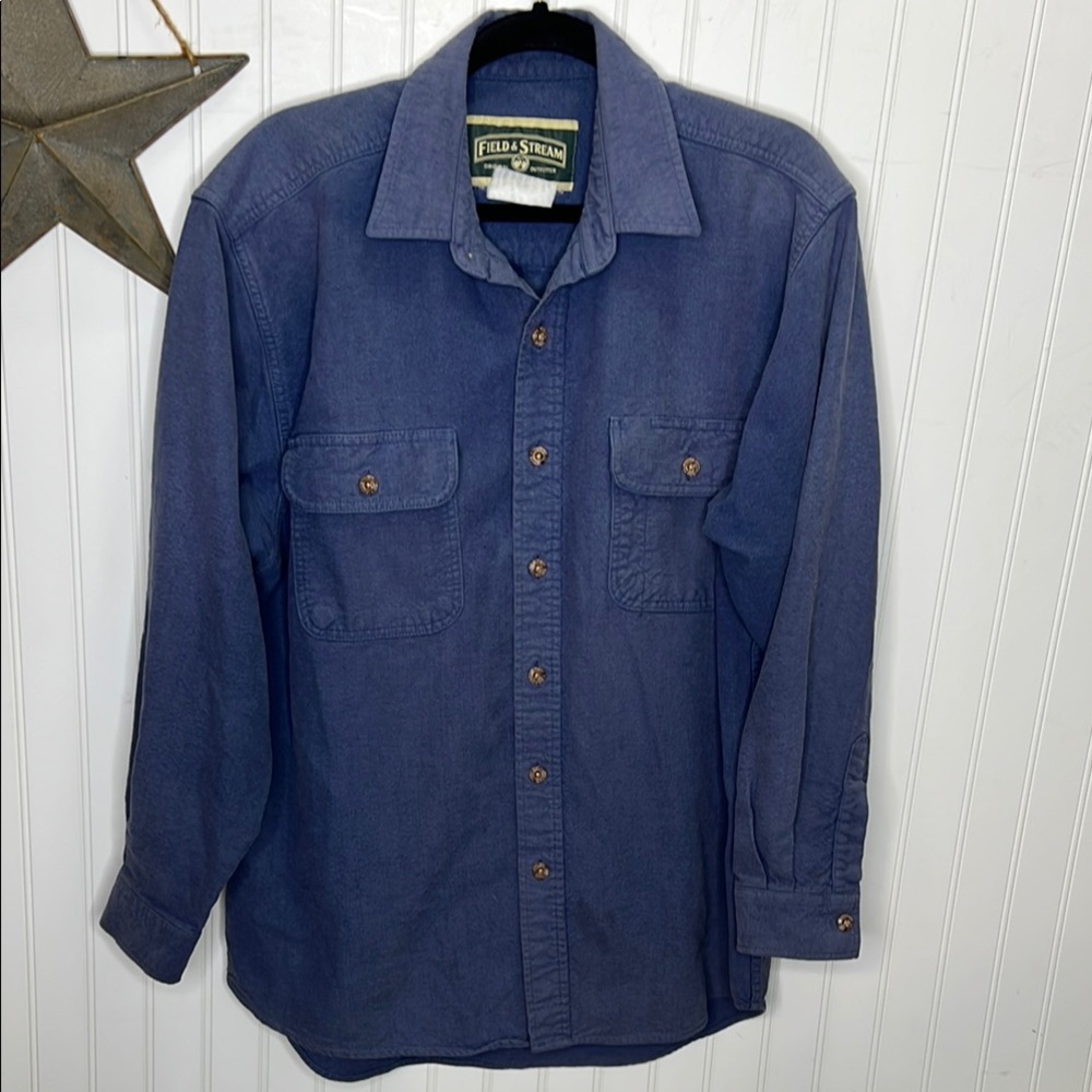 Mens Field & Stream Chamois Shirt Size Large